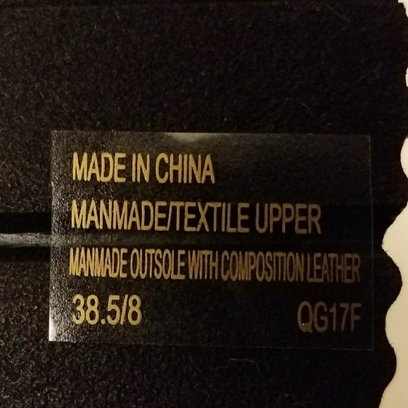 New Michael Kors Black Rubber Rainboots Size 8 - Picture 7 of 8